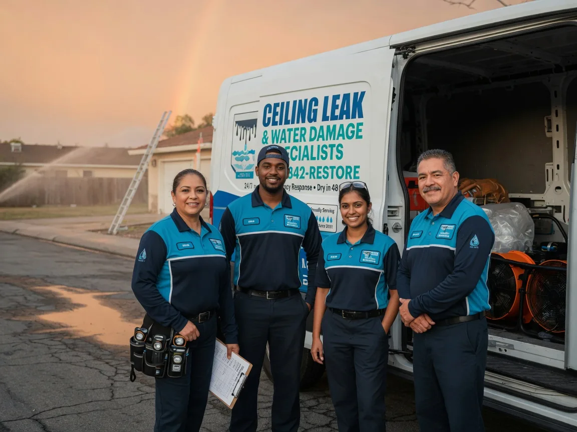 Ceiling Leak Cleanup company in Santa Fe, MO