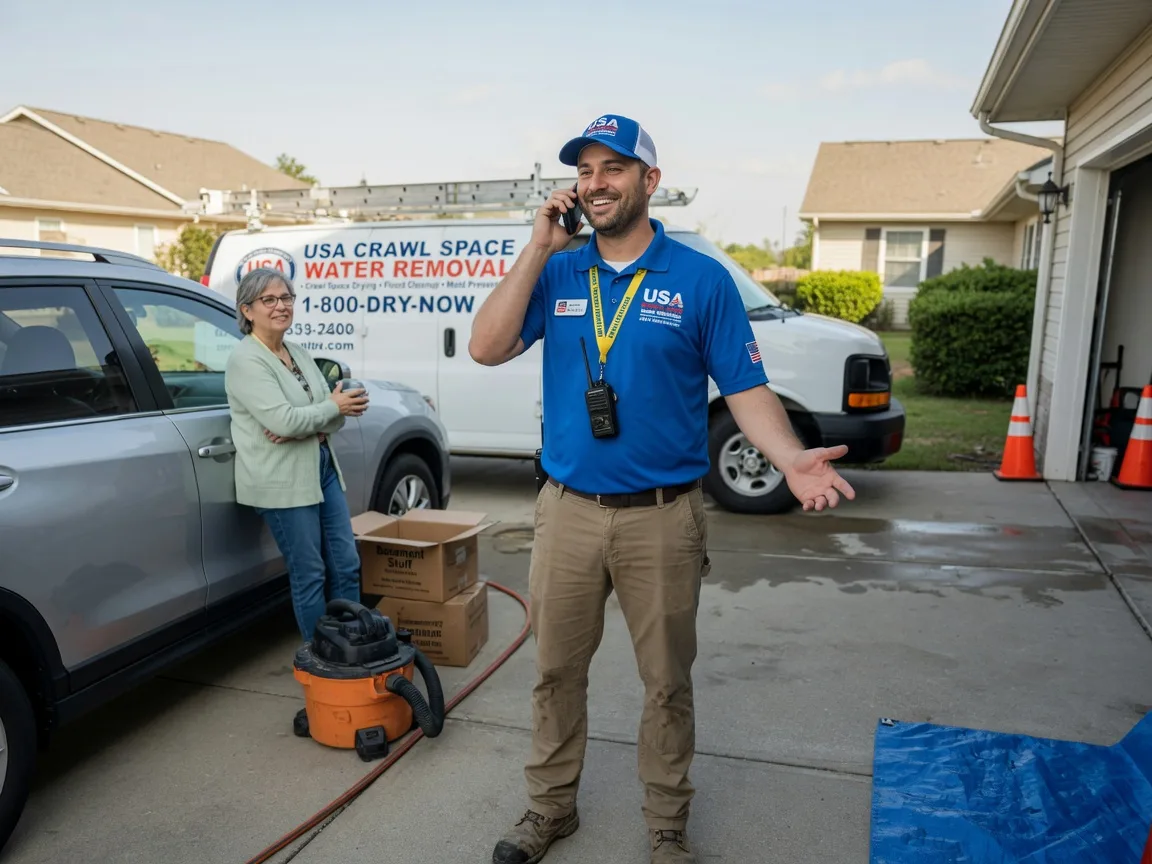 Crawl Space Water Removal Santa Fe, MO FAQs